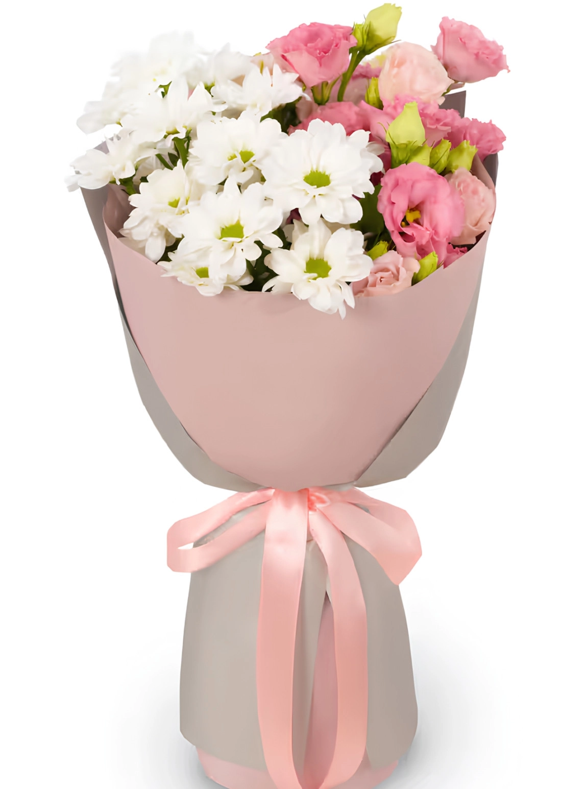 Lisyantus Ve Kasımpatı Buketi