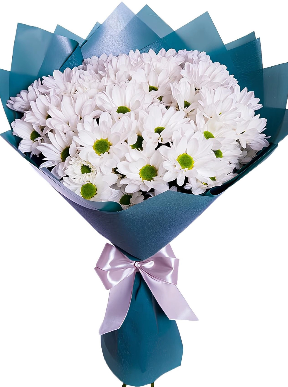 Renkli Kağıtta Papatya Buketi