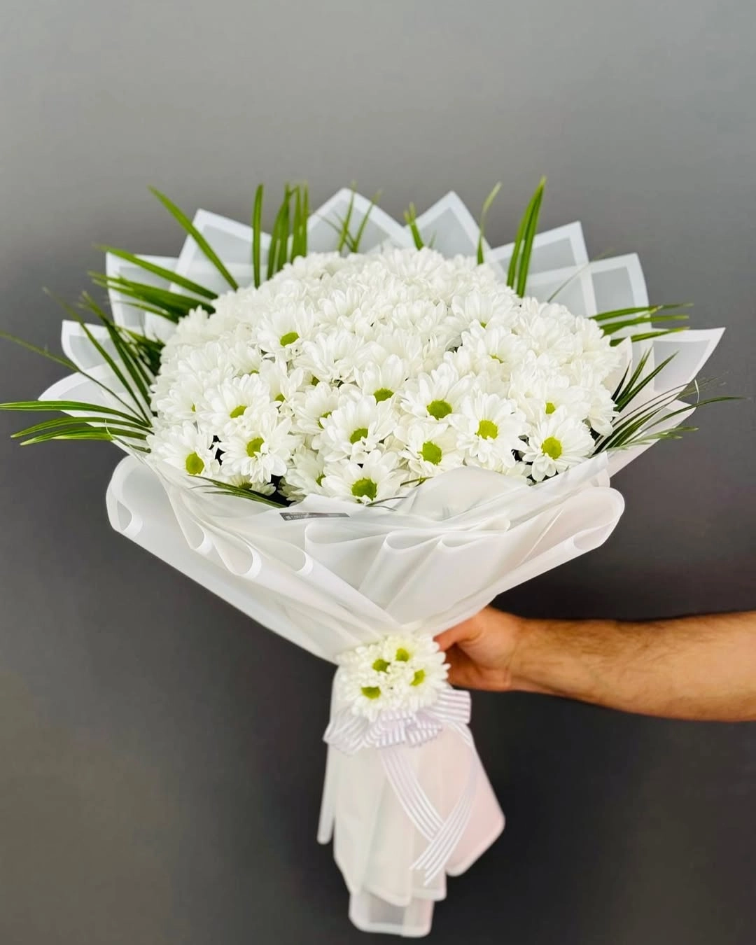 Premium Bembeyaz Papatya Buketi