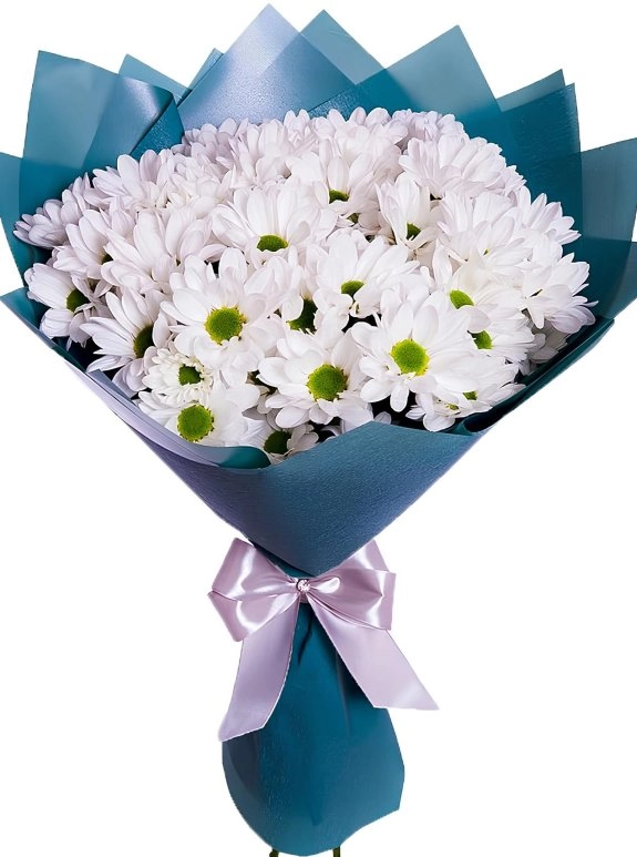 Renkli Kağıtta Papatya Buketi