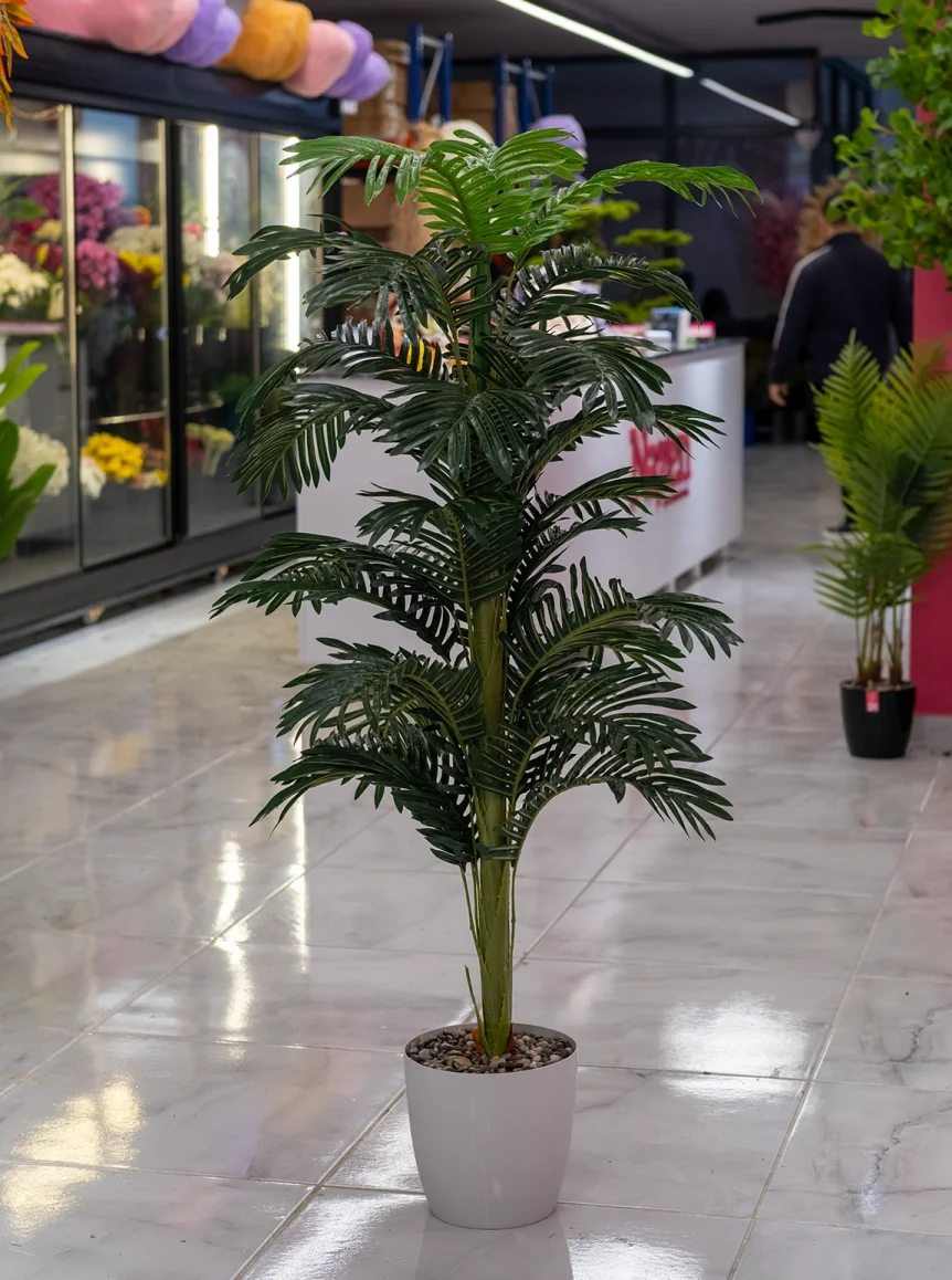 Saksıda Yapay Areka Palmiye Ağaç  160 Cm 